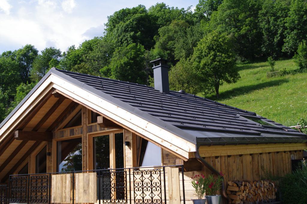 Petit Chalet Vieux Bois Bozel Luaran gambar
